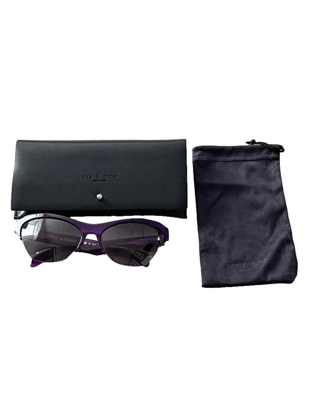 Rag & Bone RNB 1079/S Cat Eye Sunglasses Purple